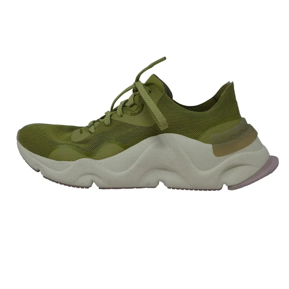 Sorel Kinetic RNEGD Float Olive Green Sneakers Womens‎ 8
